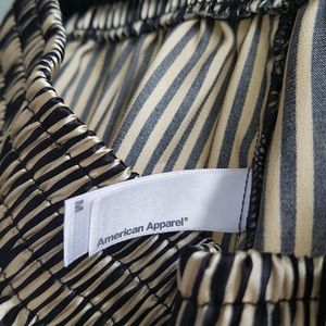 American Apparel Pants - American Apparel metallic striped harem pant American Apparel Pants - American Apparel metallic striped harem pant
